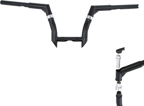 قابلة للفصل 8 "Rise 1-1/4" مقود يناسب Harley Davidson '12 -16 FLD ، 13 -'17 FXDB ، 16 -'17 FXDLS ، و '00 -'17 FLS ، FLSS ، FLSTC ، FLSTF ، FLSTFB ، FLSTFBS ، FLSTN ، FXSTB ، FXSTB ، FXSTC. in Saudi Arabia