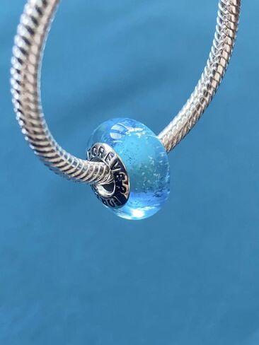 Original Murano Glass Charms for Pandora Bracelets, Murano Colorful Clear Charms, Glass Beads fit Pandora Style Bracelet for Women in Saudi Arabia