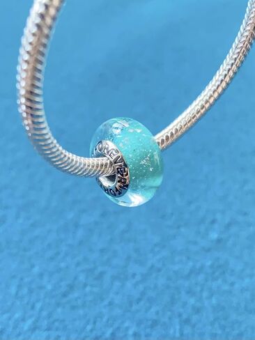 Original Murano Glass Charms for Pandora Bracelets, Murano Colorful Clear Charms, Glass Beads fit Pandora Style Bracelet for Women in Saudi Arabia