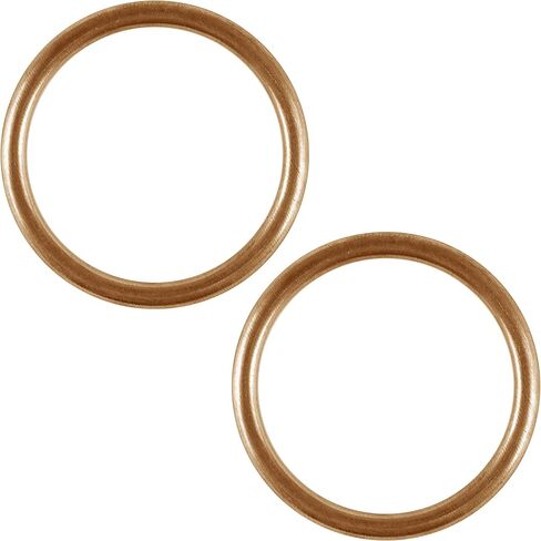 Caltric 2X Muffler Pipe Gasket Compatible with Honda Pioneer 1000 SXS1000M3 2016 2017-2021 in Saudi Arabia