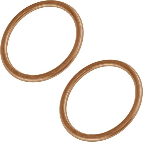 Caltric 2X Muffler Pipe Gasket Compatible with Honda Pioneer 1000 SXS1000M3 2016 2017-2021 in Saudi Arabia