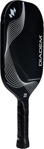 Diadem Icon Infinity Pro Pickleball Paddle | USAPA Approved | Dual Foam Core & Carbon Fiber | Maximum Power, Control, and Spin | High Performance with Replaceable Edge Guard in Kuwait