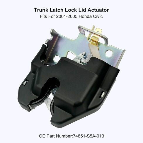 محرك LID LID LID TRUNK 74851-S5A-013 لـ Honda Civic 2001-2005 ، 74851-S5A-A02 74851S5AA01 in Saudi Arabia
