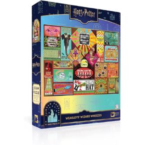 New York Puzzle Company - Harry Potter Harry Potter Collage - 1000 Piece Jigsaw Puzzle for Family Game Nights by Mary GrandPré in Kuwait