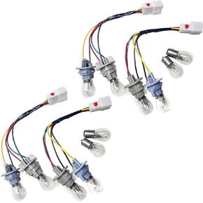 2pcs تسخير الأسلاك المصباح الخلفي لمصباح خلفي ، مع 1 أزواج من المصابيح المتوافقة مع Optima 2014-2015 ، يحل محل رقم الجزء 92451-4C500 in Kuwait
