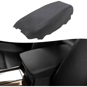 Center Console Armrest Cover Upholstery for Acura TSX 2009 2010 2011 2012 2013 2014, Vinyl Leather Middle Console Replacement Covering, Anti-Scratch, Beige in Saudi Arabia