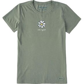 Women's LIG Daisy Short Sleeve Crusher Tee in Kuwait
