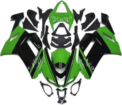 بلاستيك بلاستيك أطباق بلاستيك بلاستيك أكياس كاملة من أجل كاواساكي نينجا zx636r zx6r 2007 2008 ZX-6R 07 08 ZX-6R 636 مجموعة طعنات طربية مجموعة أطر الجسم in Kuwait