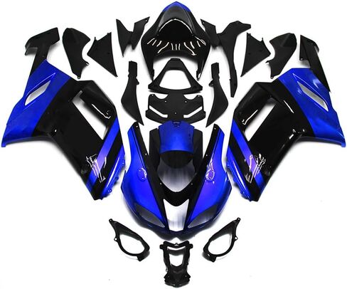 بلاستيك بلاستيك أطباق بلاستيك بلاستيك أكياس كاملة من أجل كاواساكي نينجا zx636r zx6r 2007 2008 ZX-6R 07 08 ZX-6R 636 مجموعة طعنات طربية مجموعة أطر الجسم in Kuwait