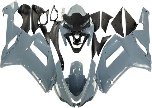 بلاستيك بلاستيك أطباق بلاستيك بلاستيك أكياس كاملة من أجل كاواساكي نينجا zx636r zx6r 2007 2008 ZX-6R 07 08 ZX-6R 636 مجموعة طعنات طربية مجموعة أطر الجسم in Kuwait