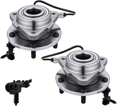 PM Auto Pair of 2 Front Wheel Hub Bearing Assembly for 1998-2004 GMC Jimmy RWD in Saudi Arabia