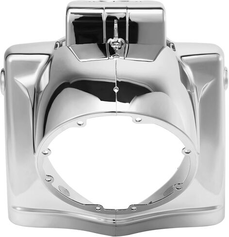 Green-L 7" Round Headlight Nacelle Cover Fairing Fit for Harley Trouing Road King 2014-2024 (Chrome) in Saudi Arabia