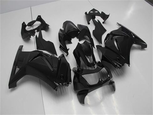 NT Fairing Fit for Kawasaki Ninja EX250 250 EX 250R 2008 2009 2010 2011 2012 All Balck Glossy Fairing Fairing Kit Body Bodywork Plastic Podyframe in Saudi Arabia