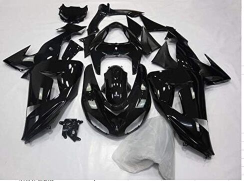 NT FAIRING Glossy Black Fairing Fit for KAWASAKI NINJA 2006 2007 ZX10R ZX-10R New Injection ABS Plastics Bodywork Body Kit Bodyframe Body Work 06 07 in Saudi Arabia