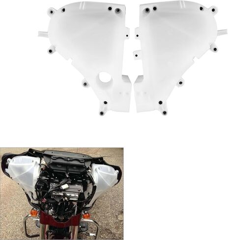 TCT-MOTORPARTS Inner Fairing Speakers Covers Fit for Harley Touring Models: Street Glide, Electra Glide,Ultra Limited,Tri Glide FLHT FLHX 2014-2023 in Saudi Arabia