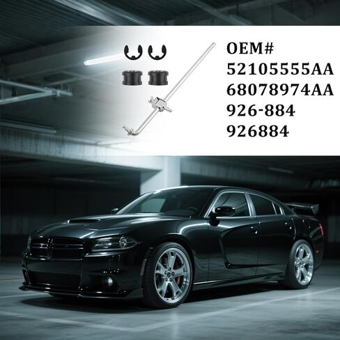 رافعة التحكم في جلبة الربط البطيبة ، استبدال مجموعة البث ببديل OEM#68078974AA متوافق مع Dodge ، ذراع التحكم في ربط SHIFTER مع مقاطع من النوع الإلكتروني ، دقات حلقة الحماية in Kuwait