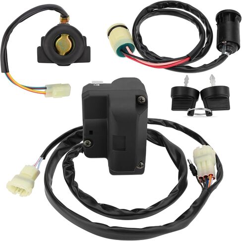 M MATI Handlebar Key Starter Relay Switch Kit for Honda Foreman 450 ES TRX450FE 1998-2004 Electric Shift 35020-HN0-A11 35100-HN0-A02 35850-HF1-670 in Saudi Arabia