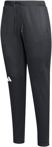 adidas Womens Travel Tapered Drawstring Pants Training Casual Drawstring - Black in Saudi Arabia