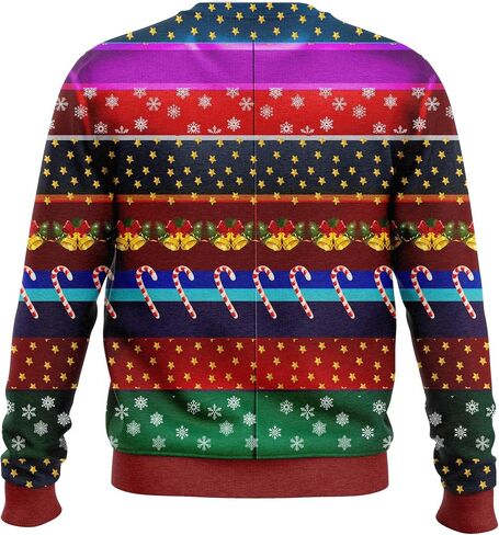 *daisysboutique* Unisex Women Men Christmas Ugly Shirt Funny Halloween 3D Effect Graphic Costume Holiday Pullover in Kuwait