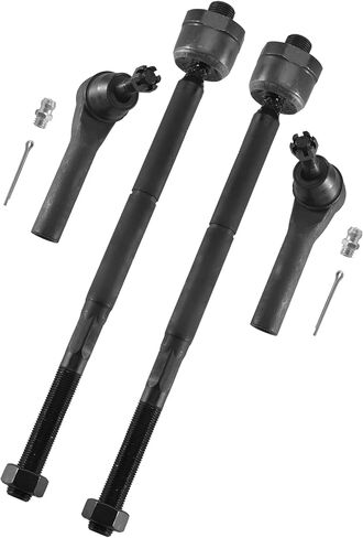 4pcs Front Steering Kit Tie Rod End Inner and Outer Complete Kit for Cadillac Escalade ESV Chevy Silverado 1500 Surburban Tahoe GMC Sierra Yukon XL 2015-2019 in Saudi Arabia