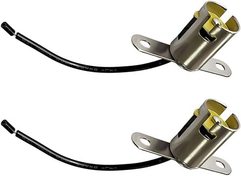 2pcs مقبس المصباح الكهربائي للسيارة ، BAY15D 1157 حامل مقبس المصباح LED ، محول مقبس مصباح مصباح مركبة مع موصل الأسلاك ، ملحقات السيارات لشاحنة سيارات الدفع الرباعي (شريحة قصيرة) in Saudi Arabia