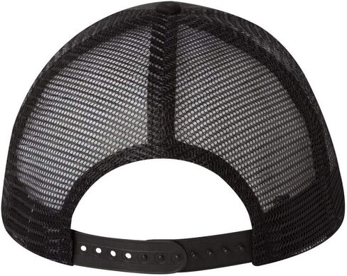 Mesh -Back Twill Trucker Cap - VC400 - قابلة للتعديل - أسود in Saudi Arabia
