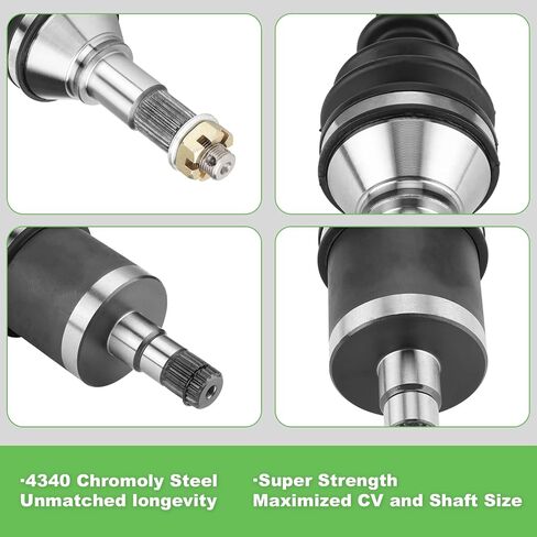 Front Left Right CV Axle Drive Shaft for Can Am Commander 1000/800R DPS XT Max 1000R 2018 2019 2020, 1000X 2011 2012 2013 ATV UTV Axle Replacement for 705401106 705401872 in Saudi Arabia