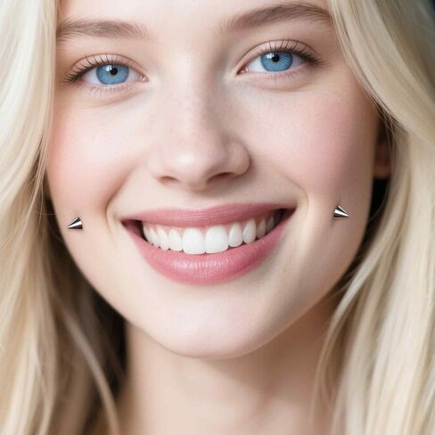 Ruifan ASTM F136 Titanium Cheek Piercing Jewelry Barbell 16g 14G خارجيًا متتلة لسان الظهر خواتم الكرة السفلبات التيتانيوم لابريت جسم ثقب المجوهرات للنساء الرجال 14 مم 16 مم 19 ملم in Kuwait
