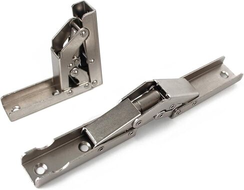 90 Degree Folding Door/Shelf Hinge Hidden Bracket Table Holder Furniture Parts(6pc) in Kuwait