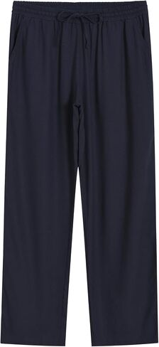 Weintee Women's Linen Banen Pants Long 34 Insee Seee in Kuwait
