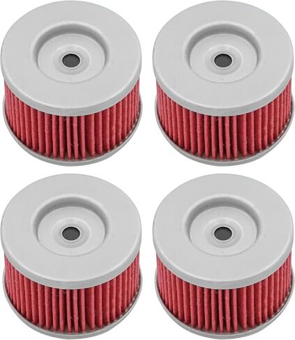 Caltric 15412-HM5-A10 Oil Filter Compatible with Honda Pioneer 500 2015-2023 / CRF250F 2019-2023 / TRX520FE / TRX520FM 2020-2023 in Saudi Arabia