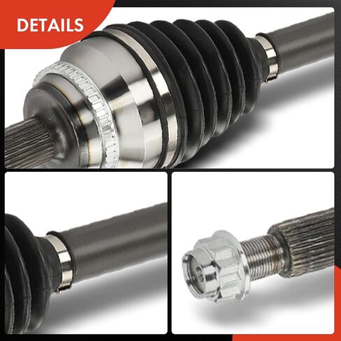 مجموعة عمود المحور A-Premium CV متوافقة مع Lexus RX450h 2010-2015 & Toyota Avalon 2005-2008، Highlander 2008-2013، جانب السائق الأيسر الأمامي، استبدال # 4342007070، 434200W230 in Saudi Arabia