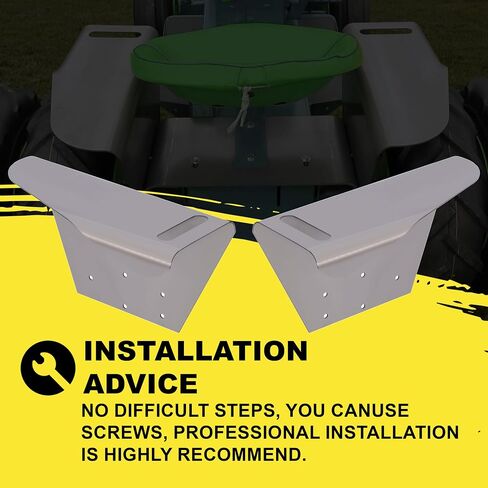 HECASA Fender System Kit Compatible with 1963-1967 John Deere 110 112 Round Fender Lawn/Garden Tractors Steel Anti-Rust Oil in Saudi Arabia