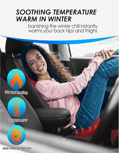 2025 Upgraded 16 Fans Cooling Car Seat Cover Front Seat 3-in-1 Ventilated & Massage Cooling Car Seat Cushion 12V Summer Driver Seat Cooler for Vehicle Black 1PCS (3 in 1, 16 Fans) in Kuwait