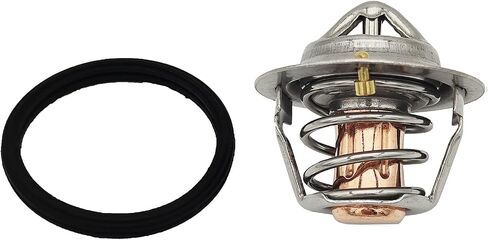 Thermostat with Gasket 71℃ 119717-49800 130954 13-0954 Compatible with Thermo King Tri-Pac 13-954 TK4.82 TK4.86 SL/SLX 49801 in Saudi Arabia