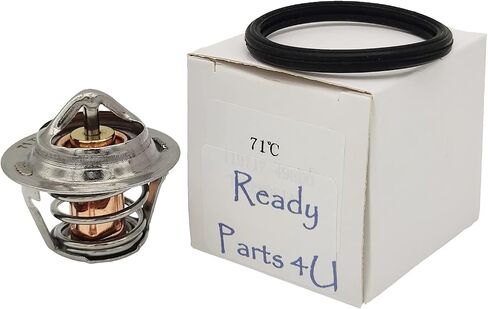 Thermostat with Gasket 71℃ 119717-49800 130954 13-0954 Compatible with Thermo King Tri-Pac 13-954 TK4.82 TK4.86 SL/SLX 49801 in Saudi Arabia