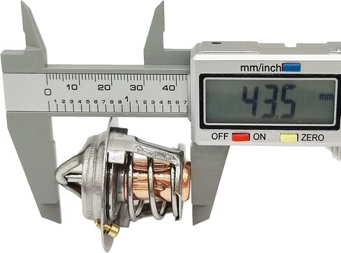 Thermostat with Gasket 71℃ 119717-49800 130954 13-0954 Compatible with Thermo King Tri-Pac 13-954 TK4.82 TK4.86 SL/SLX 49801 in Saudi Arabia