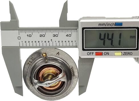 Thermostat with Gasket 71℃ 119717-49800 130954 13-0954 Compatible with Thermo King Tri-Pac 13-954 TK4.82 TK4.86 SL/SLX 49801 in Saudi Arabia