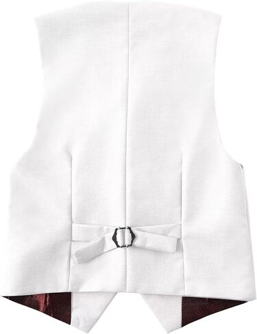 Boy's 3 Buttons Solid Color Formal Vest in Saudi Arabia