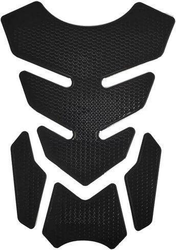 Universal Motorcycle Gas Fuel Tank Pad Protector Rubber Pad(Silver) in Saudi Arabia