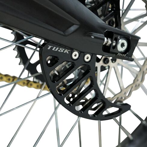 Tusk Billet Rear Disc Brake Guard Black Compatible with Sur-Ron Light Bee X 2018-2023 in Saudi Arabia
