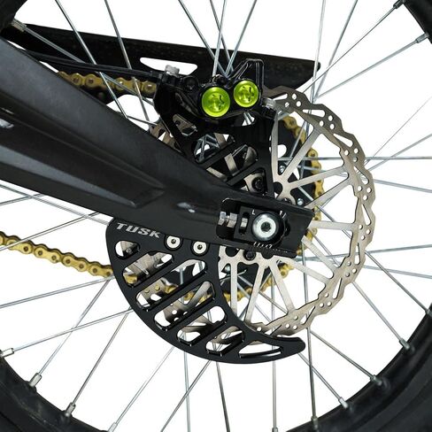 Tusk Billet Rear Disc Brake Guard Black Compatible with Sur-Ron Light Bee X 2018-2023 in Saudi Arabia