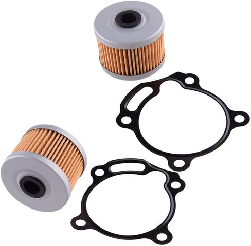 2SET OIL FILTER SAPKET KIT متوافقة مع Honda CRF250L 2013-2019 CB300F 2015-2018 CB300R 2015-2021 in Saudi Arabia