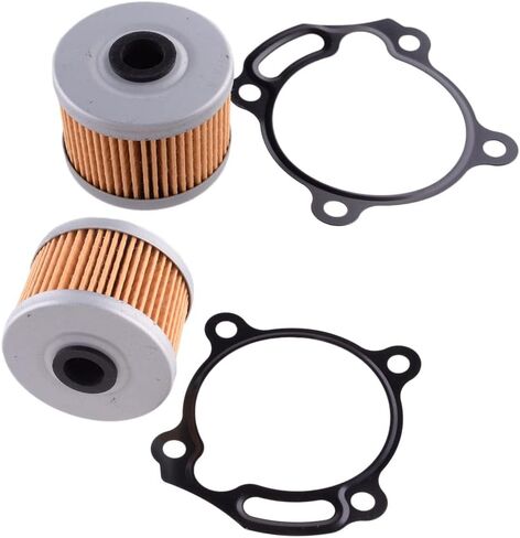 2SET OIL FILTER SAPKET KIT متوافقة مع Honda CRF250L 2013-2019 CB300F 2015-2018 CB300R 2015-2021 in Saudi Arabia