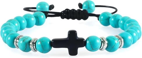 Orthodox Prayer Rope Handmade Natural Stone Wooden Beaded Bracelet, Christian Jesus Cross Braided Bracelets For Men Women, anglican prayer beads Prayer Yoga Jewelry Couple, greek worry beads chotki komboskini in Saudi Arabia