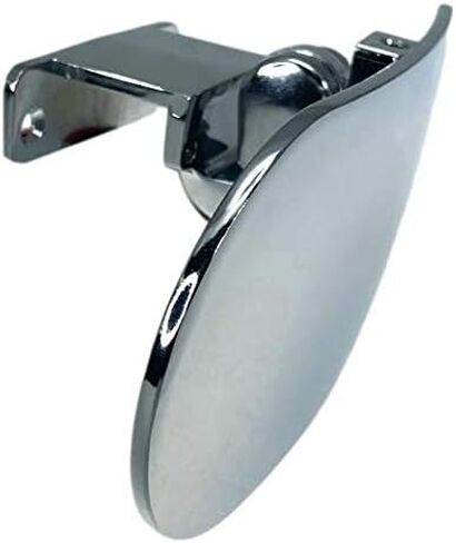 Pactrade Marine Boat Ski Wide Oval Convex Mirror Tinted Shatter Proof Chrome Plated Steel Deck Windshield Mounted Dash in Saudi Arabia