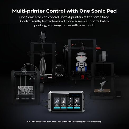Creality Sonic Pad Klipper ، 7 بوصة شاشة تعمل باللمس 3D الطابعة إكسسوارات ذكية وسادة ذكية بناءً in Kuwait