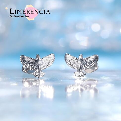 Limerencia F136 Hypoallergenic Grate Zirconia Zirconia Pure Titanium Studs ، G23 Small Dainty Arrings for Women's Compons in Kuwait