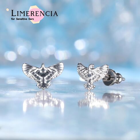 Limerencia F136 Hypoallergenic Grate Zirconia Zirconia Pure Titanium Studs ، G23 Small Dainty Arrings for Women's Compons in Kuwait