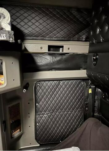Curtain Compatible with Kenworth W900 T660 T800 T600 Sleeper Window Curtain/Cover. (Gray) in Saudi Arabia
